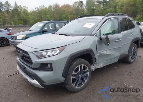2019 Toyota Rav4 Adventure z USA, uszkodzony, nr VIN 2T3J1RFV6KW006442